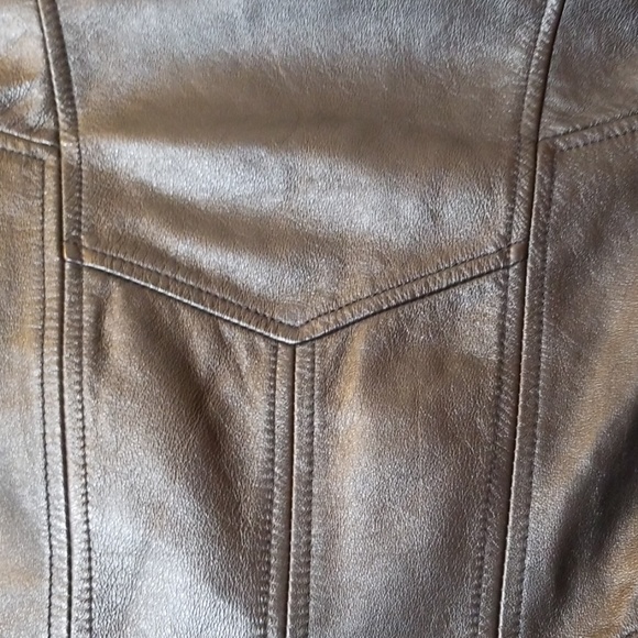 Black Leather Child's Jacket by Wilson's Leather - Picture 4 of 4
